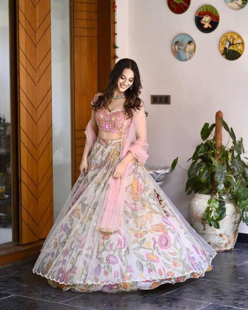 BB 26 Chinon silk Wedding lehenga choli wholesalers in Karnataka